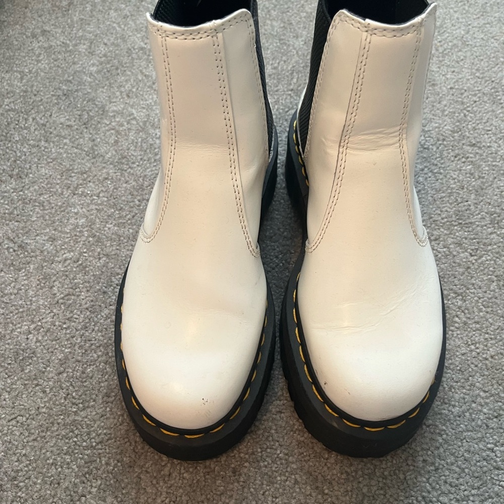 Dr. Martens! I am a size 7 usually and these fit great!